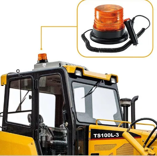 LED Warning Light DC12V Magnetic Mounted for Emergency