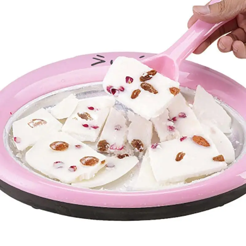 

Mini DIY Ice Cream Maker for Children Kids Fried Yogurt Machine Cartoon Summer Cool Ice Make Ice Cream Roll Machine Household