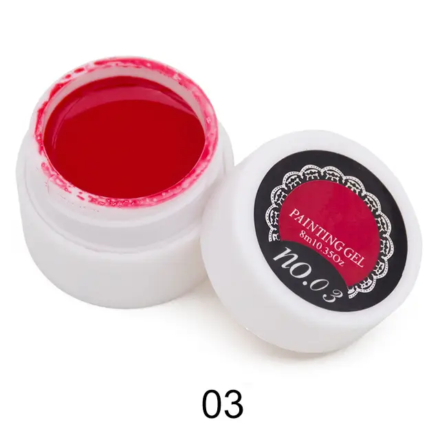 095 Bukaki 8 Ml Peinture Gel Vernis Semi Permanent Bio Acrylique Ongles Dessin Uv Gel Vernis à Ongles Bricolage Nail Art Laque In Vernis à Ongles