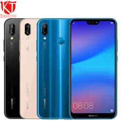 Перейти на Алиэкспресс и купить global original huawei p20 lite nova 3e 4g lte mobile phone 5.84дюйм. screen android 8 glass body 24mp front camera