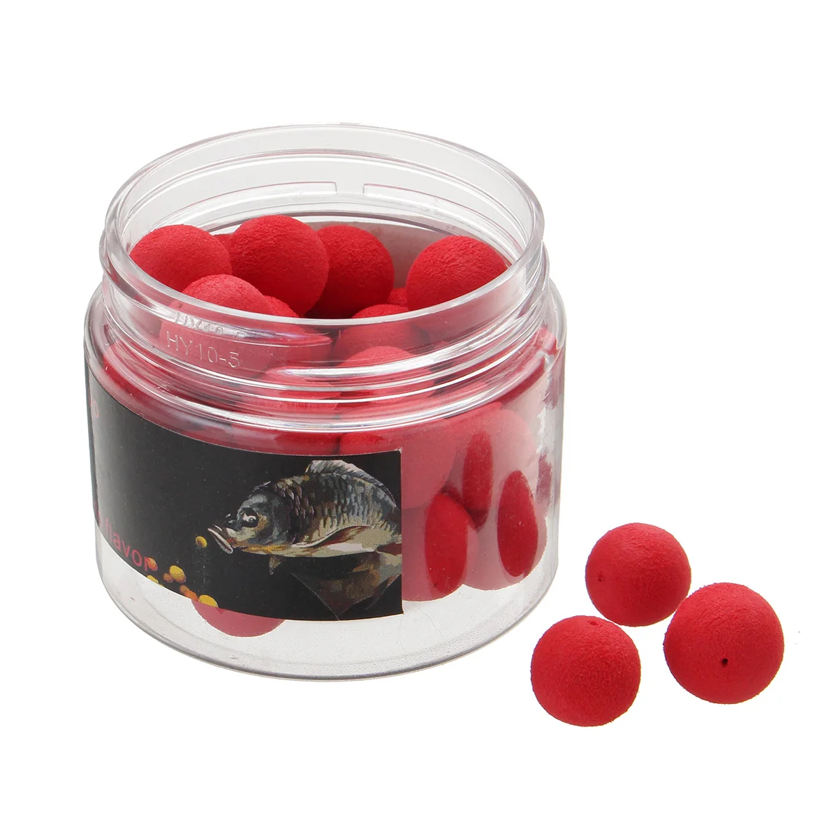 Red Strawberry Smell Ups приманка для ловли карпа 8 мм-14 мм плавающие шариковые бусины Фидер искусственная наживка для ловли Карпов приманка для волос - Цвет: Red Strawberry