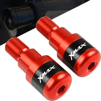 

Motorcycle Accessories For YAMAHA XMAX 125 250 300 400 X MAX 300 CNC Motorcycle Handlebar Grip Ends Protector for XMAX logo