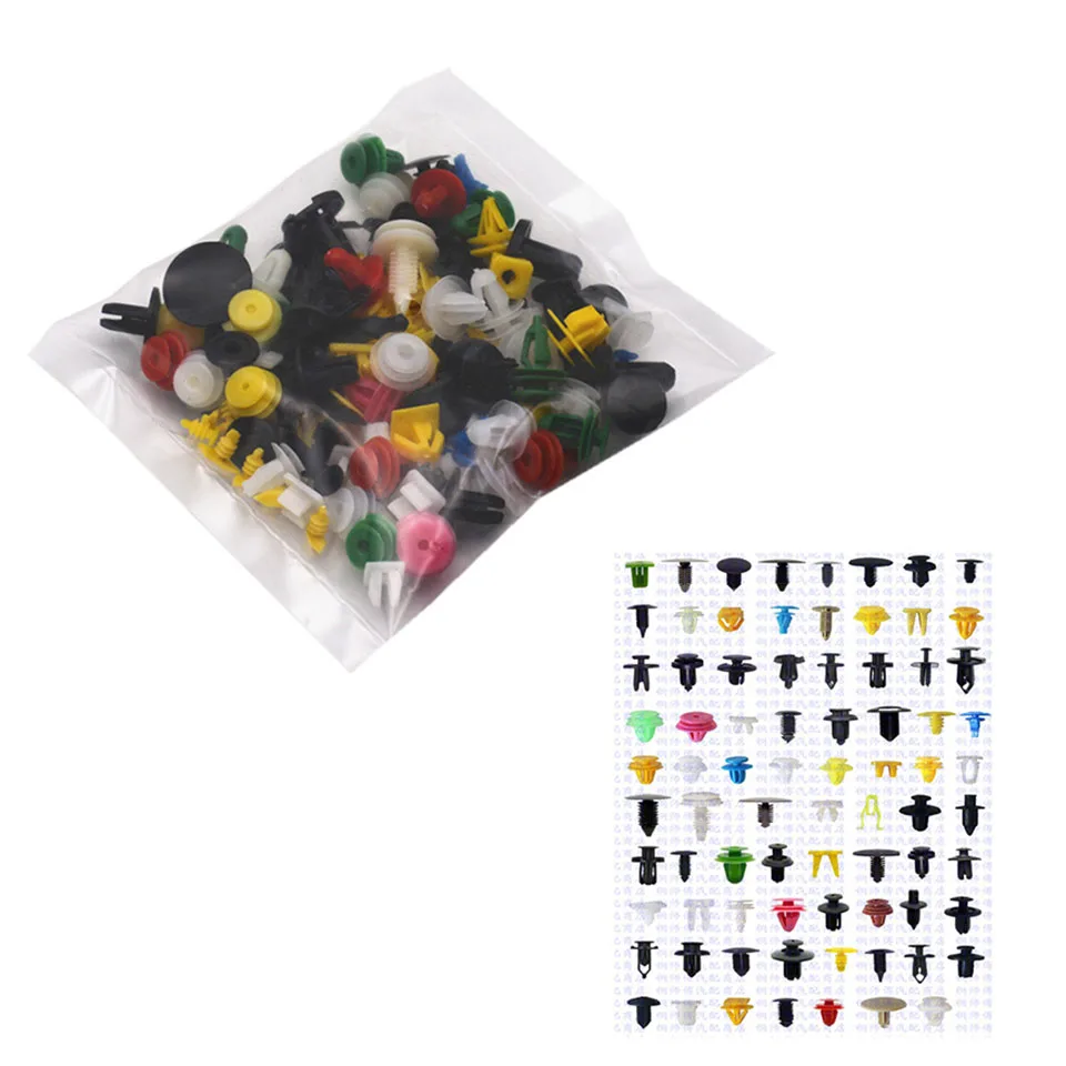Universal Car Clips Mixed Auto Fastener (6)
