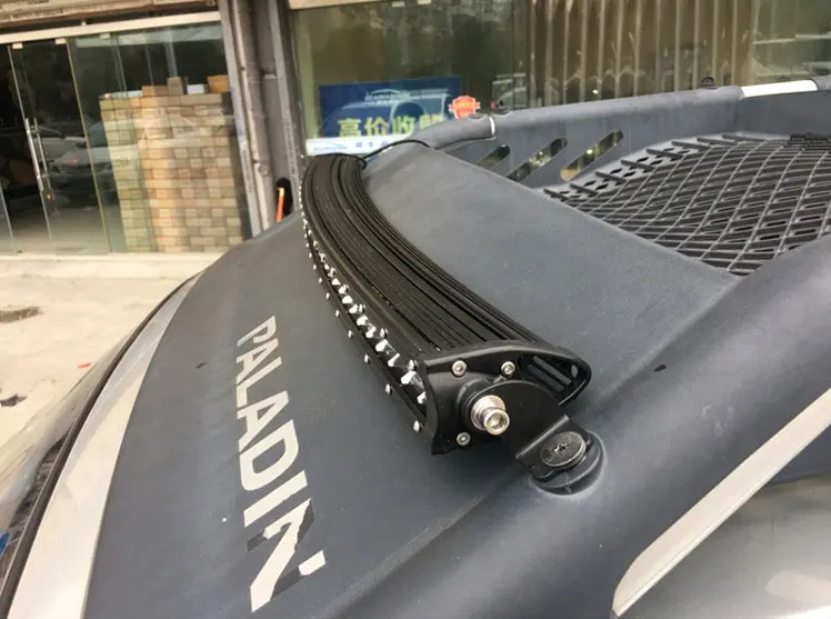 curved High Power Long Distance Super Slim Single Row Curved Work Car Light Bar Offroad Driving Lamp Auto Parts SUV  UTE 4WD ATV Boat 4x4 Trailer Camper Tractor Truck 12 Volt (7)