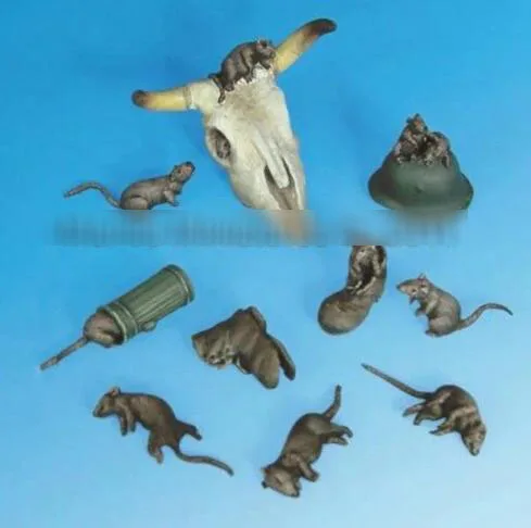 

1/35 Modified Parts Animal Set