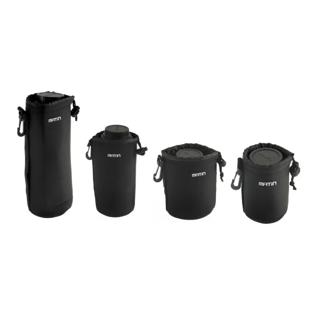 3mm thick roughly Neoprene Belt Loop Worldwide Matin Neoprene waterproof Soft Camera Lens Pouch font b