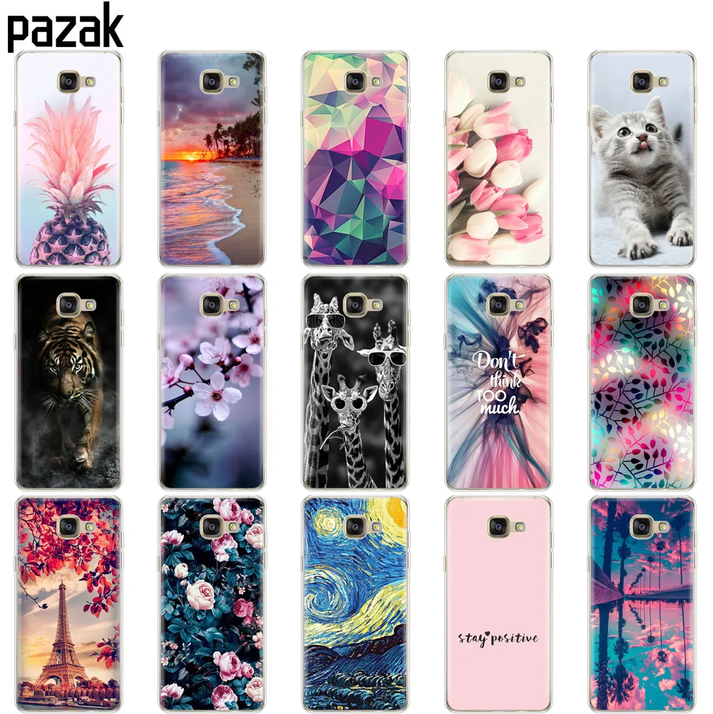 

case For Samsung Galaxy A5 2016 Case coque A510F A510 soft tpu silicon Cover on FOR Capa Samsung A5 2016 bumper copa Protective
