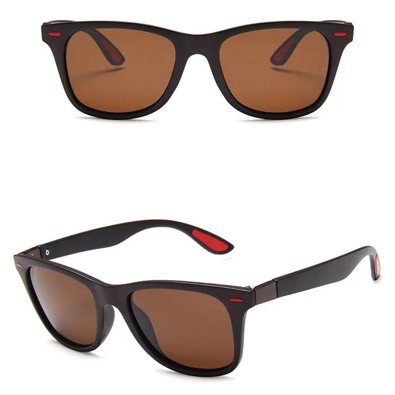 Дизайн, ультралегкие поляризованные солнцезащитные очки для мужчин и женщин, солнцезащитные очки для вождения, солнцезащитные очки в квадратном стиле, мужские очки, UV400 Gafas De Sol - Цвет линз: g