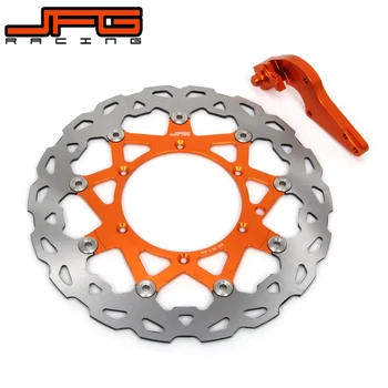 

Motorcycle Front Floating Brake Discs With Bracket For EXC EXCG EXCR LC4 GS MX MXC XCF XCF XC Pit bike SuperMoto