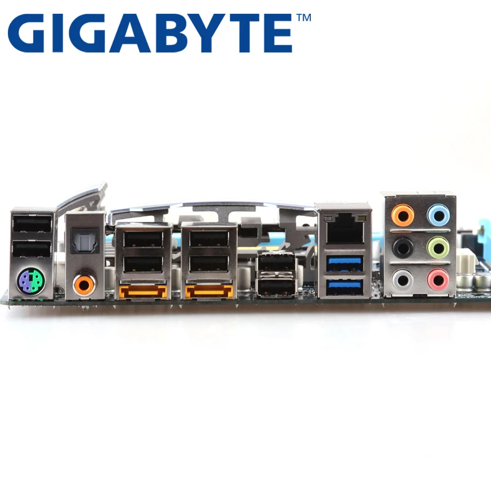 GIGABYTE GA-P55A-UD3R рабочего Материнская плата P55 разъем LGA 1156 i3 i5 i7 DDR3 16G блок питания ATX оригинальная б/у P55A-UD3R материнская плата H55