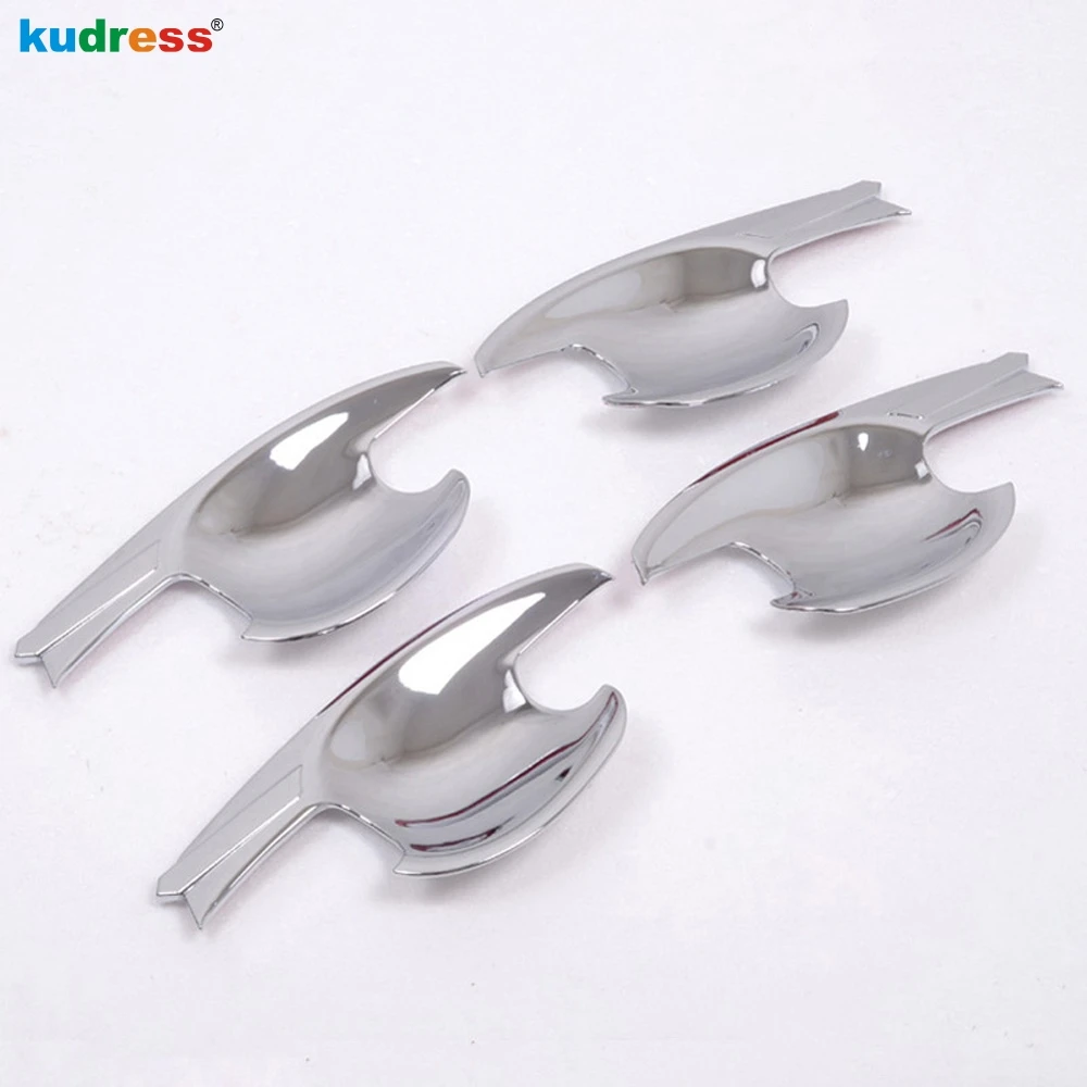 

For Mazda 6 Atenza Sedan Third Generation 2012-2017 ABS Chromium Styling Outer Side Door Handle Bowls Cover Trims 4pcs