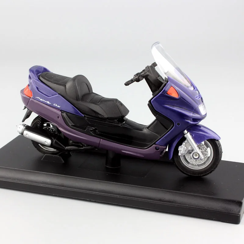 1:18 Масштаб маленький 1999 Yamaha Majesty YP250DX мотоцикл Мотоциклы скутер металлические миниатюрные модели литья под давлением с базовой коробкой детские игрушки