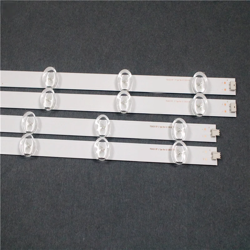 

New Original 4 PCS/set LED backlight strip for LG 55LN5400 55LN6200 55LA6210 55LA6208 LZ5501LGEPWA DL84 R L Pola2.0 55 inch