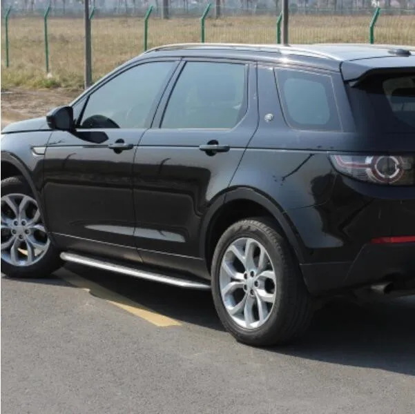 

Car Aluminum Alloy + ABS Running Board Side Step Nerf Bar Guard Fits For Land Rover Discovery Sport 2015 2016 2017 2018 2019