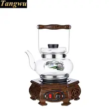 Электрический чайник с толстым стеклом