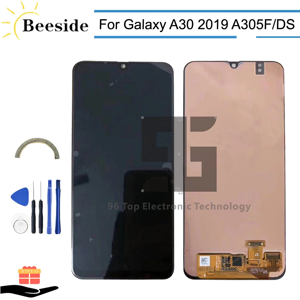 

AA+ Quality LCD For Samsung Galaxy A30 2019 SM-A305F/DS SM-A305FN SM-A305 LCD Display Touch Screen Digitizer Assembly Replace