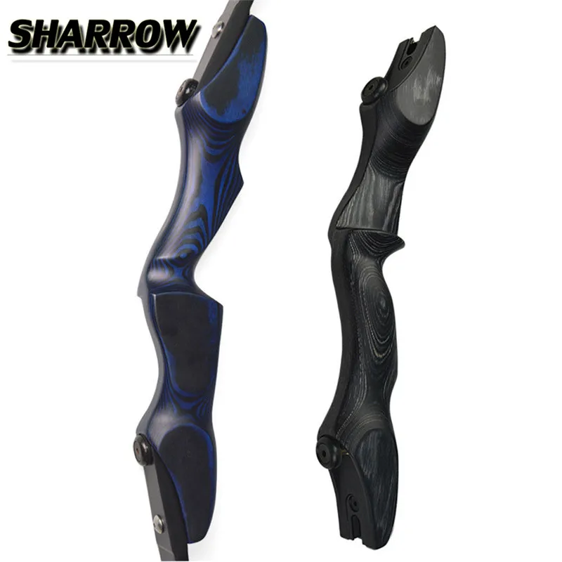 

17" ILF Wooden Handle Archery Riser Bow Riser TakeDown Recurve Longbow Right Hand Riser For Shooting Sports Training Accessories