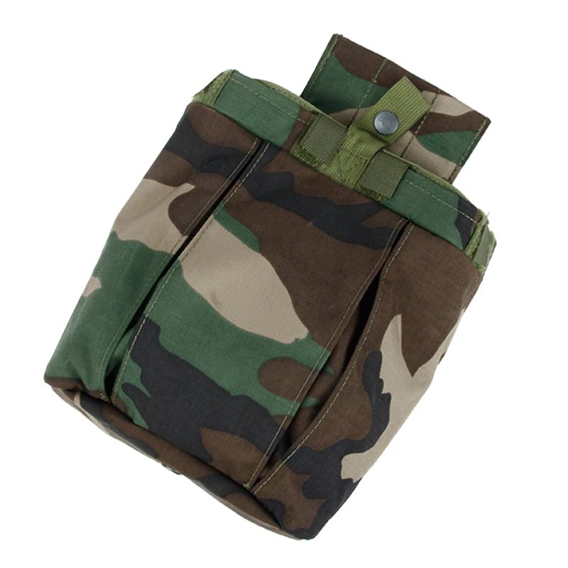 TMC тактическая Дамская Сумка Molle Drop Pouch recycling Bag Военная пошлина страйкбол снаряжение нейлон страйкбол тактические сумки для инструментов 2357 - Цвет: Woodland