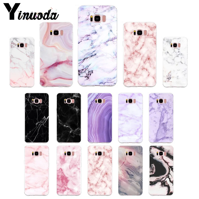

Yinuoda Color printed marble texture Case for Samsung S5 S6 S7 S8 S9 S6plus S7plus S8plus S9plus S6edge S7edge S6edge plus case