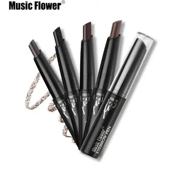 

makeup brand Music Flower Eyebrow powder cream eyebrow lasting waterproof sweat does not decolorize 12pcs/lots