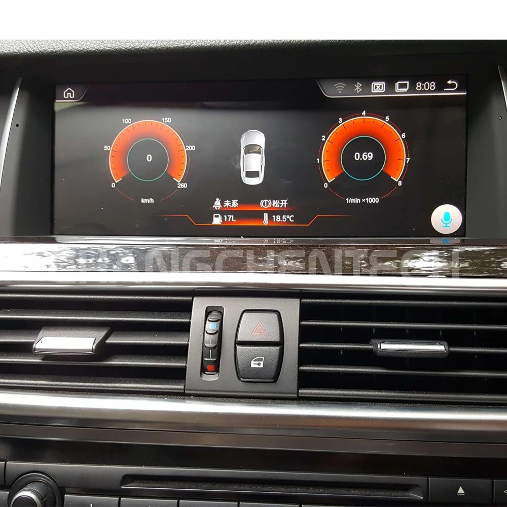 Best 10.25 Android 9.0 for BMW 5 Series F10 F11 CIC Black Screen Car GPS Navigation Multimedia Stereo Built-in BT WiFi Phone Mirror 9 5