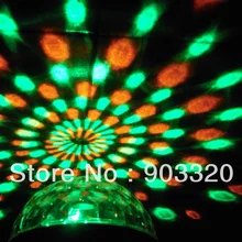 Дропшиппинг RGBWY смешанный цвет СВЕТОДИОДНЫЙ Магический шар, DMX512 звук активный магический шар, диско светильник