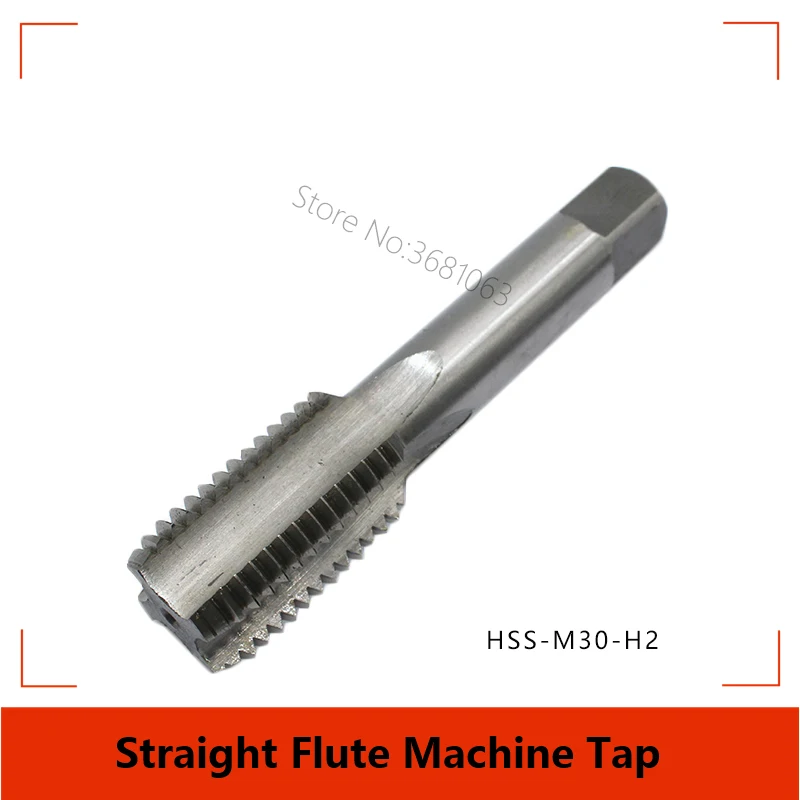1pc M30 Straight Flute Machine Tap H2 M30x1 M30X1.5 M30X2 M30X3 M30X3.5