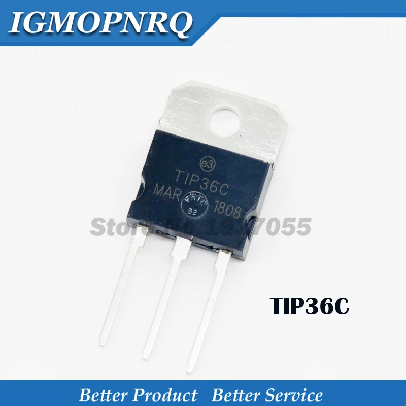 

10PCS=(5PSC 35C+5PCS 36C) TIP35C TIP35 TO-218 TIP36C TO-3P TIP36 New original