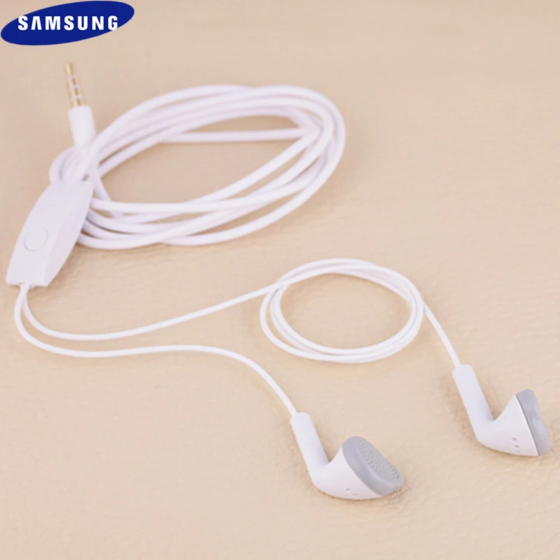 

Original Samsung S5830 EHS61 3.5MM In-ear Earphone Wired Line Type Headsets Sport Earbuds With Mic for Galaxy S9 S10 A10 A20 M20
