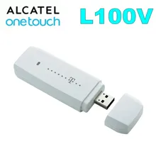 ALCATEL Работает с любым оператором, L100v 4G usb-модем FDD 800/900/1800/2100/2600MZH разблокированный 4G модем