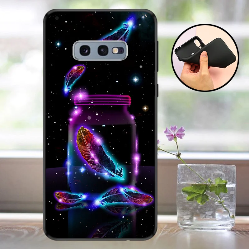 Матовый чехол для samsung S10E чехол силиконовый бампер samsung Galaxy S10E S 10E Coque для чехол для телефона samsung S10E мягкий чехол