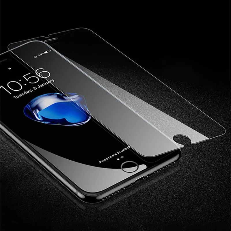 Закаленное стекло для iPhone 5 защитная пленка на экран iphone 6 7 8 Plus 2.5D с закругленными