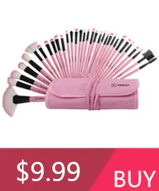 Macio para Sobrancelhas Capa com Estojo Kit de Ferramentas Profissional com 32 Pinceaux + 1x Vander Batom Rosa Cosméticas Peças Maquiagem Pincel Kabuki Livre 10 maquiagem, pincel kabuki pinceaux + 1x livre capa com estojo