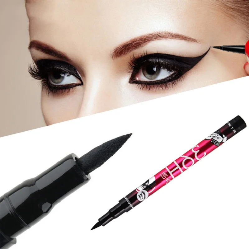 

2pcs/lot Waterproof Eyeliner Makeup Black Eyeliner Cosmetics Tool Soft Eyeliner Pencil for Female Eye Make Up