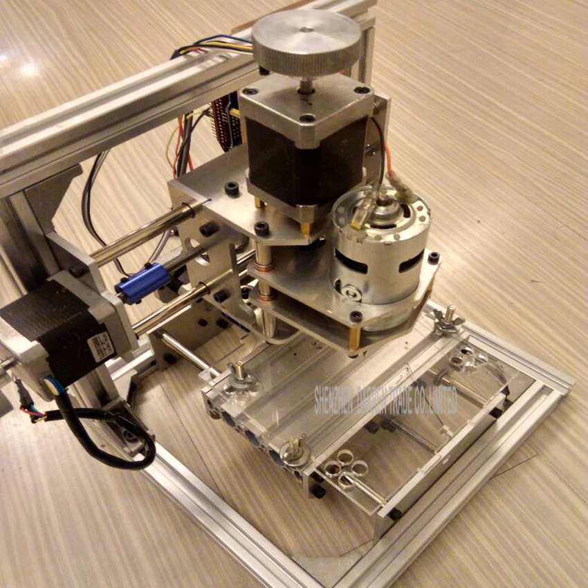 1 шт. Diy CNC гравировальный станок рабочий area130 * 100*40 мм PCB фрезерный резьба по дереву