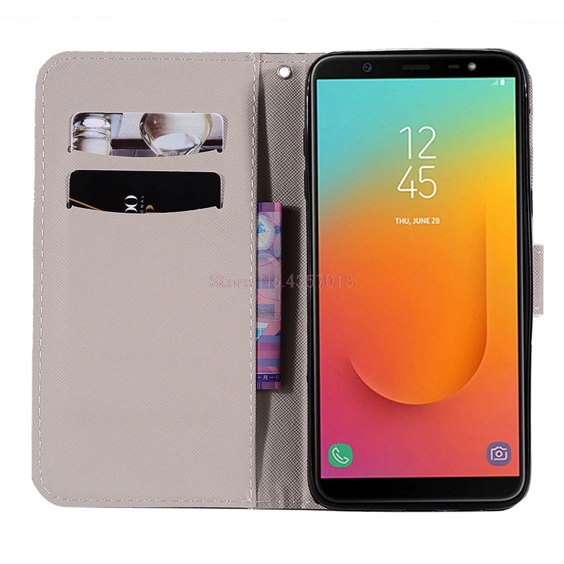 Чехол для телефона на SAMSUNG Galaxy J8 2018 SM J810F J810G/DS чехол откидные чехлы книжки 64 Гб