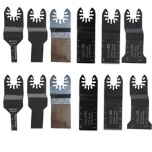 12pcs Oscillating Tool Saw Blades Accessories fit for Multimaster power tools as Fein, Dremel etc mixed size