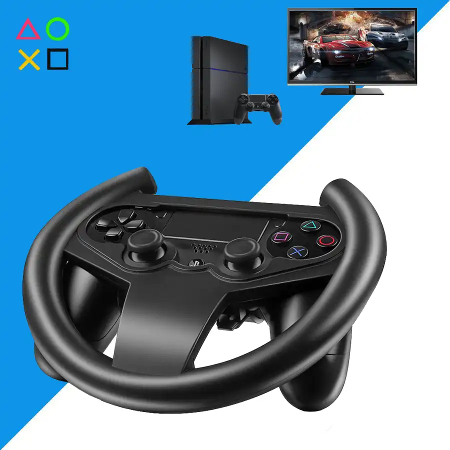 Ps4 Controlador De Coche Juego De Carreras De Gamepad Manejar Juegos De Ruedas De Direccion Para Sony Playstation 4 Accesorios Volantes De Videojuegos Aliexpress