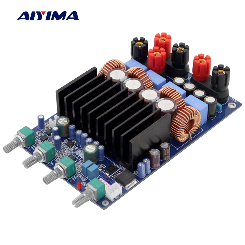 AIYIMA TAS5630 Power Amplifier Audio Board 150WX2+300W 2.1 Class D OPA1632DR TL072 Digital Sound Speaker Home Theater | Электроника