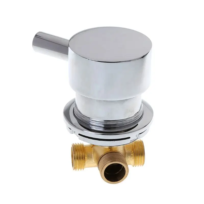 Male Thread Hot and Cold Water Mixer, Mixing Control Valve for Bathroom  Shower,Wall Mounted Shower Faucet, Cold and Hot Water Tap Manual Shower  Mixer