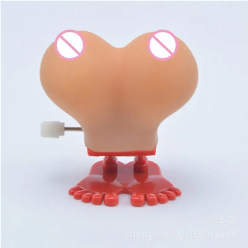 

1PCS Funny Night Parties Tricky Toy Hen Party tits Pecker clockwork Toy Party DIY Decoration