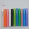 Wholesale 100pcs/lot 10ml Empty Ice Translucence Plastic Spray Bottle Makeup Perfume Atomizer Refillable Bottles Print logo ► Photo 2/4