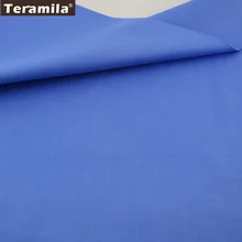 Home Textile Material Qulting Bed Sheet Patchwork Cotton Fabric Fat Quarter Classic Solid Blue Color Twill Fabric Tela