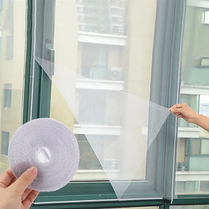 

DIY Mosquito Net Window Mesh Screen Insect Fly Prevent Mosquito Netting Household Curtain Protector Window Screen Mesh