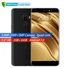 Ulefone S8 Pro Dual Rear Cameras Mobile Phone 5 3 inch HD MTK6737 Quad Core Android