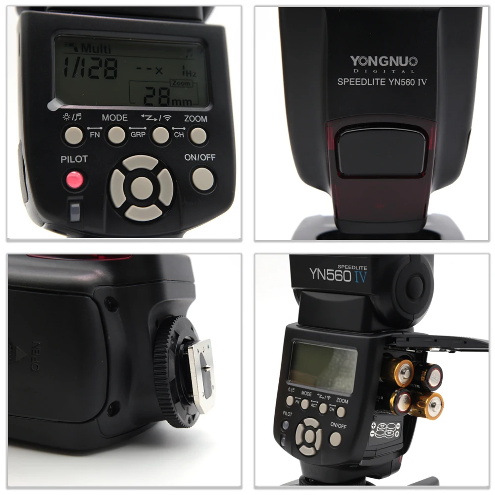 YONGNUO YN560 IV 2,4G Беспроводная вспышка Speedlite с радио мастер режим для Canon 6D 7D 60D 70D 5D2 5D3 700D 650D, YN-560 IV 560IV