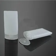 300 шт/партия Емкость 40 г 40 мл шампунь для ванной бутылочка лосьона для рук PE+ пластиковый контейнер перевернутый