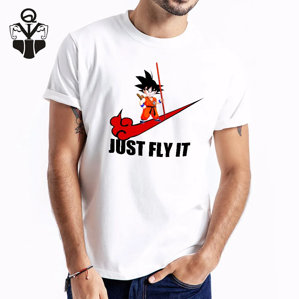 

QIM Dragonball Sun Wukong O-Neck Casual T-Shirt Men Cotton Short Sleeves Casual Male T-Shirt T-Shirts Men Tops Tees