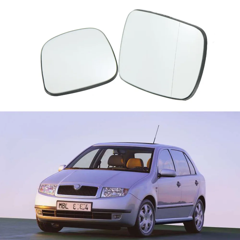 Для Skoda Fabia MK1 2000 2001 2003 2004 2005 2006 2007 2008 зеркальное стекло с подогревом|Комнатные
