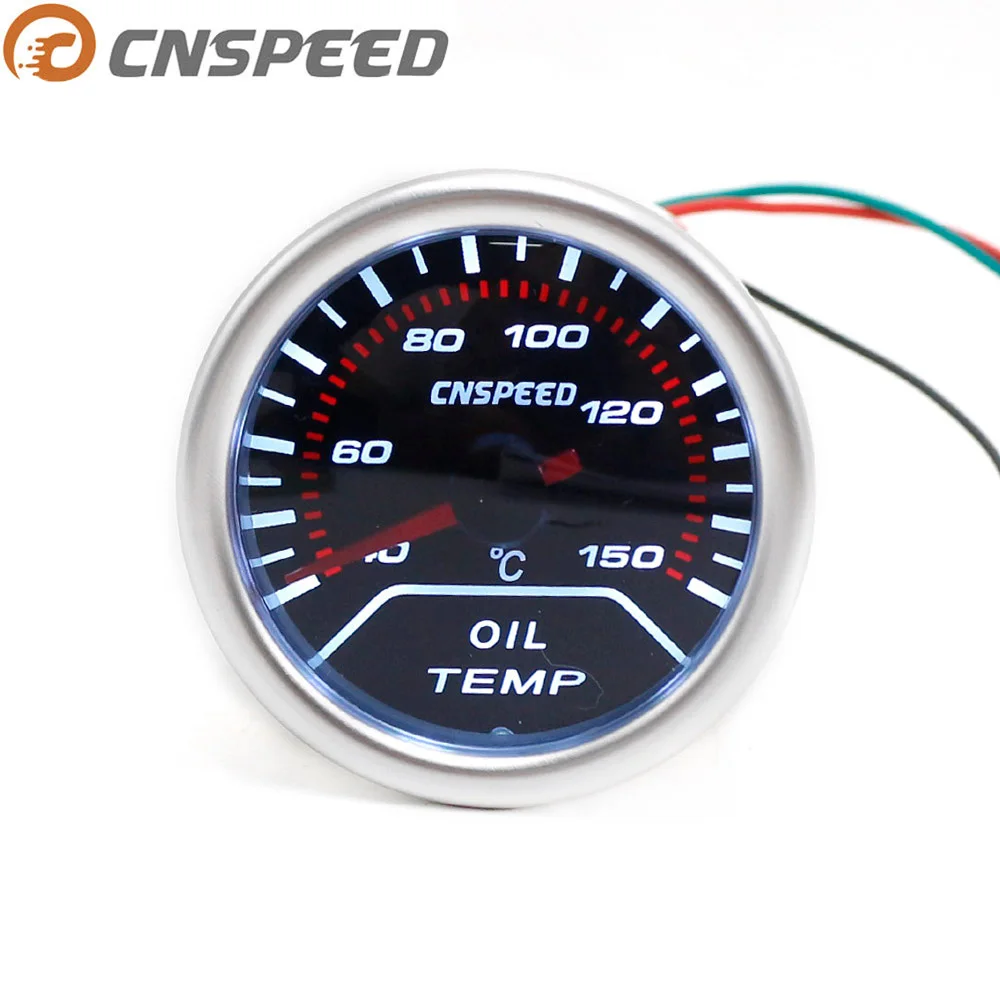 CNSPEED 2 &quot52 мм 12 В Автомобильный датчик температуры масла 40 150C с датчиком в